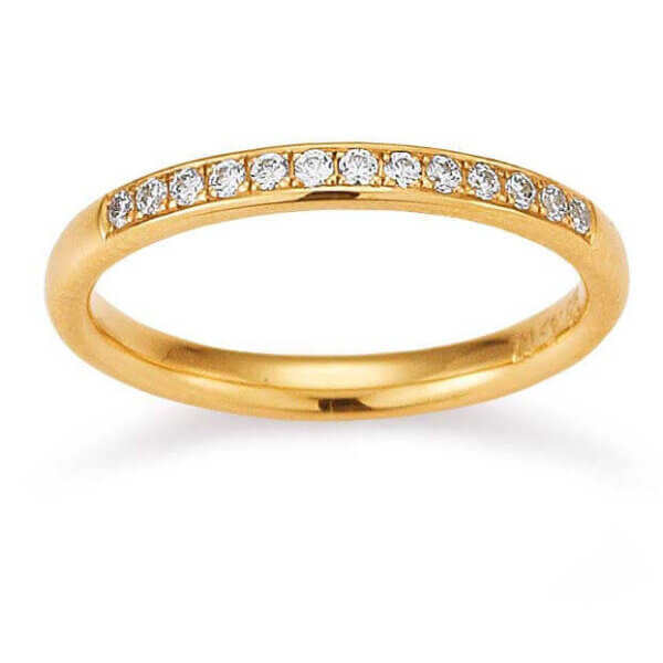 18ct Rose Gold Womens 2.5mm Wedding Ring