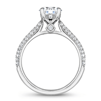 Platinum 1.00ct Round Brilliant Engagement Ring