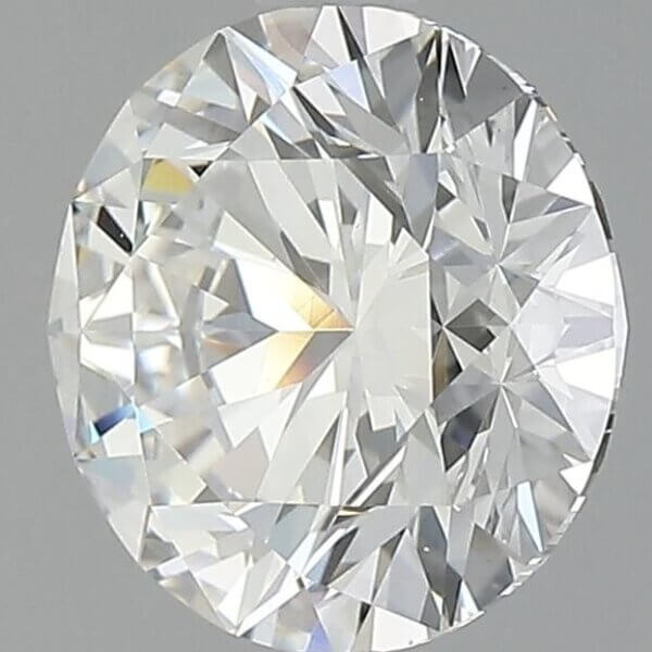 2.52 Carat Round Brilliant Natural Diamond