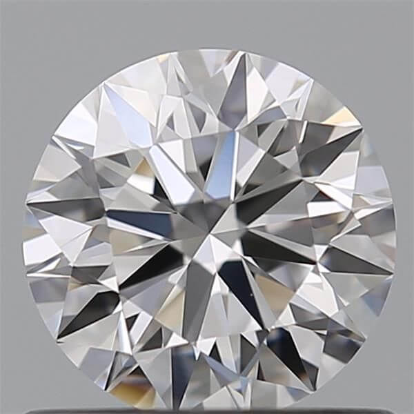 0.68 Carat Round Brilliant Natural Diamond