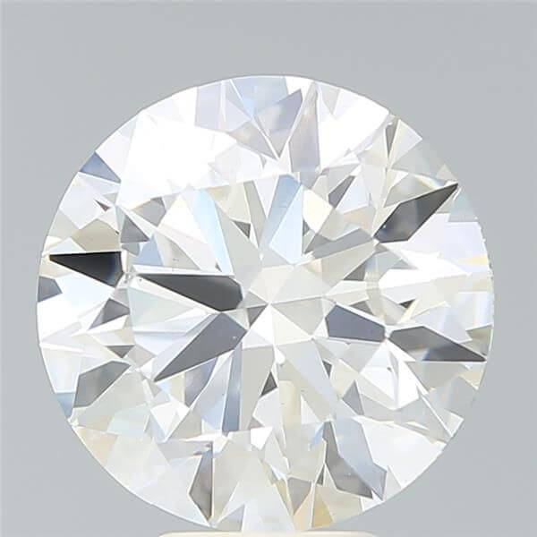 6.46 Carat Round Brilliant Lab-Grown Diamond