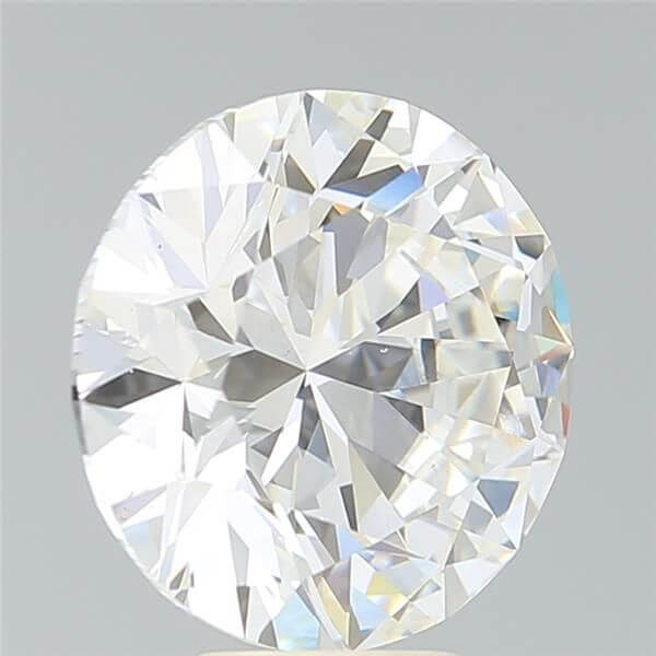 6.41 Carat Round Brilliant Lab-Grown Diamond