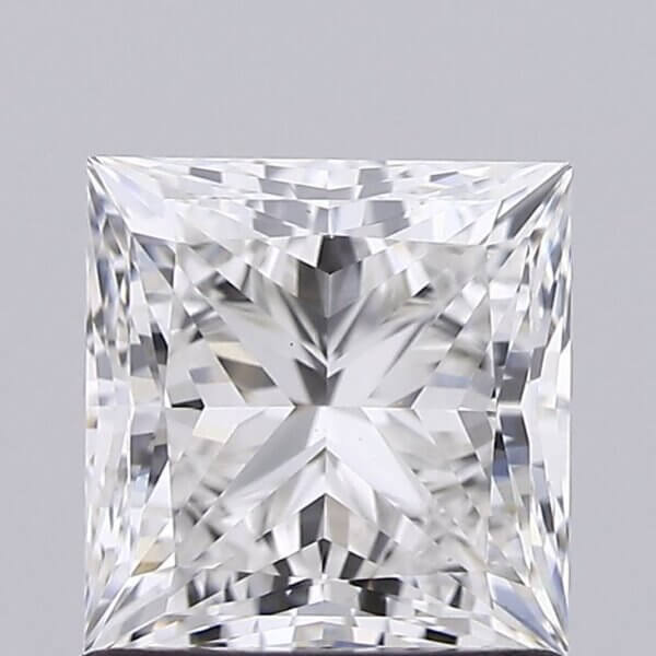 1.35 Carat Princess Cut Lab-Grown Diamond