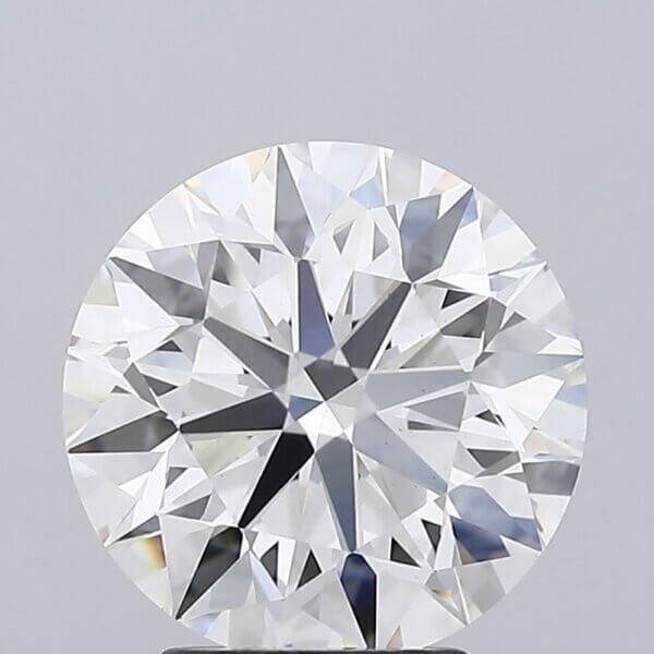 3.81 Carat Round Brilliant Lab-Grown Diamond