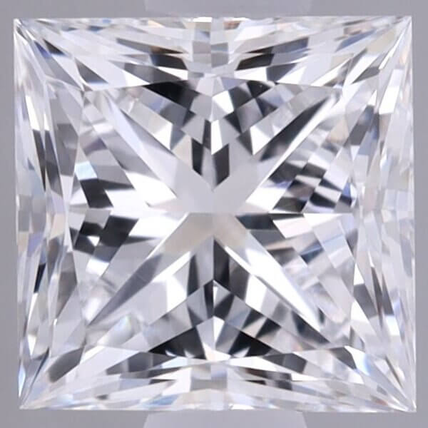 0.77 Carat Princess Cut Lab-Grown Diamond