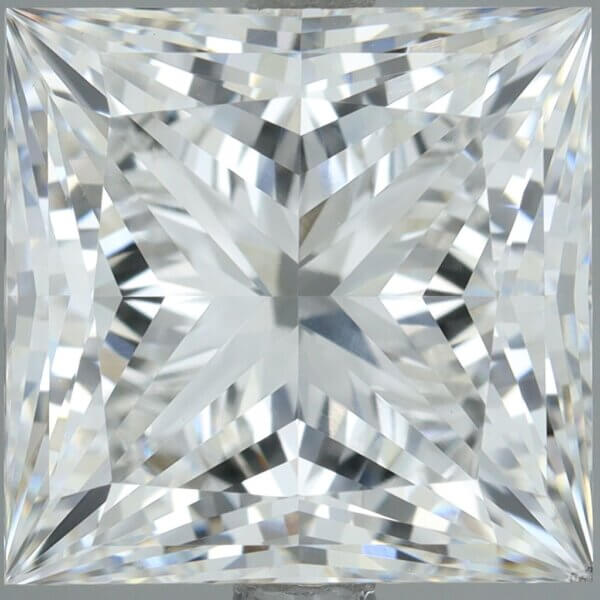 4.01 Carat Princess Cut Lab-Grown Diamond