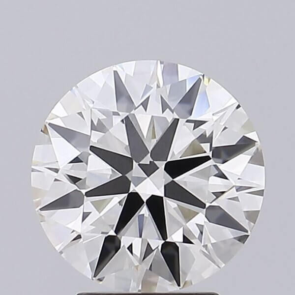 3.46 Carat Round Brilliant Lab-Grown Diamond