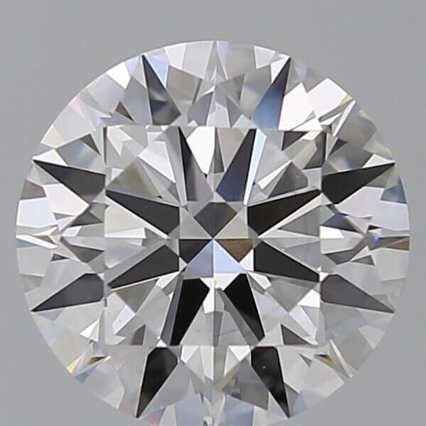 3.76 Carat Round Brilliant Lab-Grown Diamond