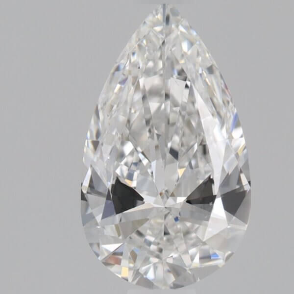 0.61 Carat Pear Natural Diamond