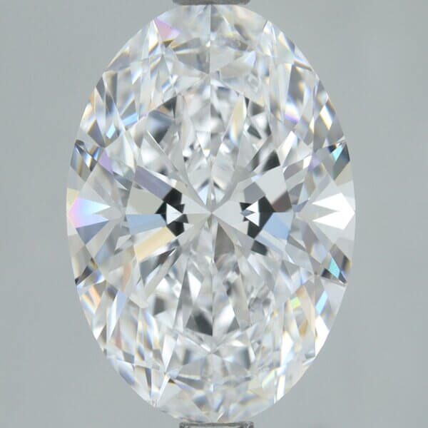 3.08 Carat Oval Lab-Grown Diamond