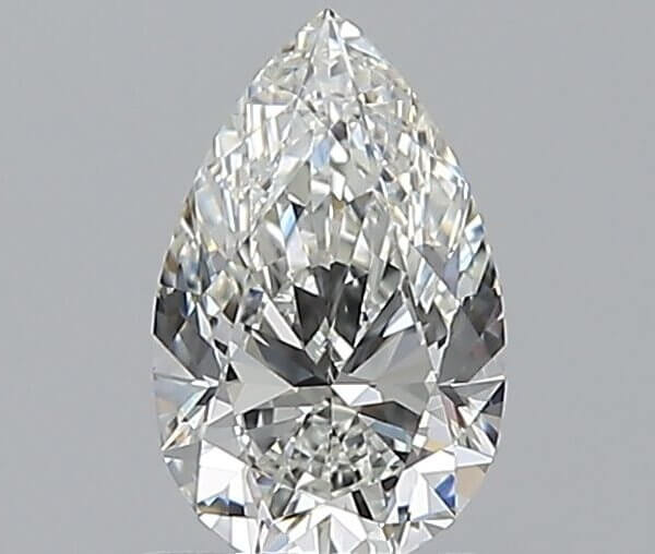 0.73 Carat Pear Natural Diamond