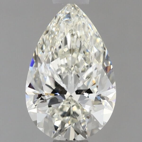 0.76 Carat Pear Natural Diamond