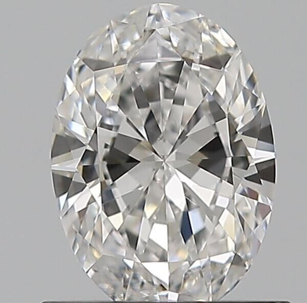 0.8 Carat Oval Natural Diamond
