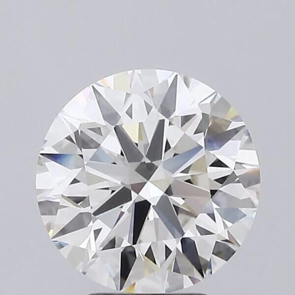4.09 Carat Round Brilliant Lab-Grown Diamond