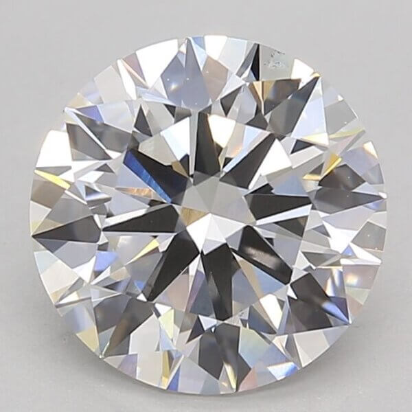 2.72 Carat Round Brilliant Lab-Grown Diamond