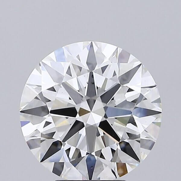 5.34 Carat Round Brilliant Lab-Grown Diamond
