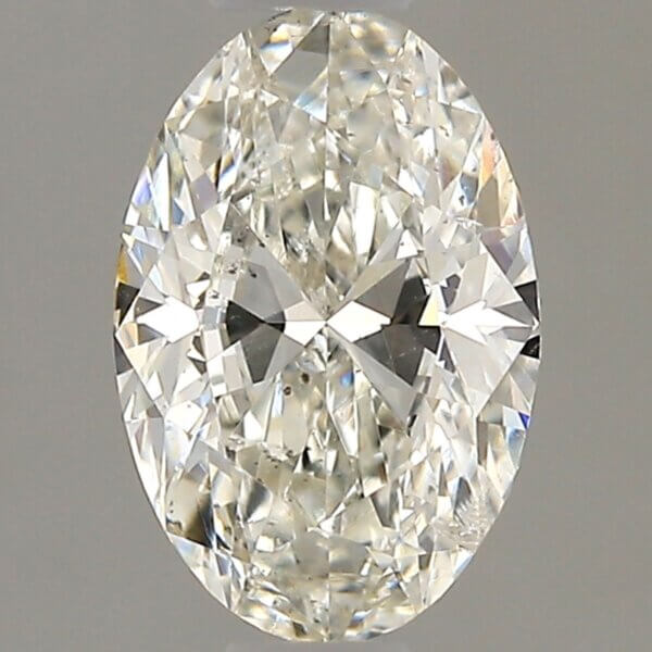 0.58 Carat Oval Natural Diamond