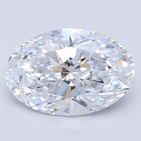 0.7 Carat Oval Lab-Grown Diamond