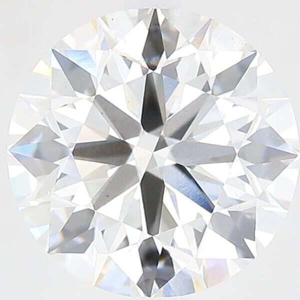 5.46 Carat Round Brilliant Lab-Grown Diamond
