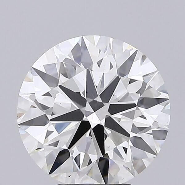 4.59 Carat Round Brilliant Lab-Grown Diamond