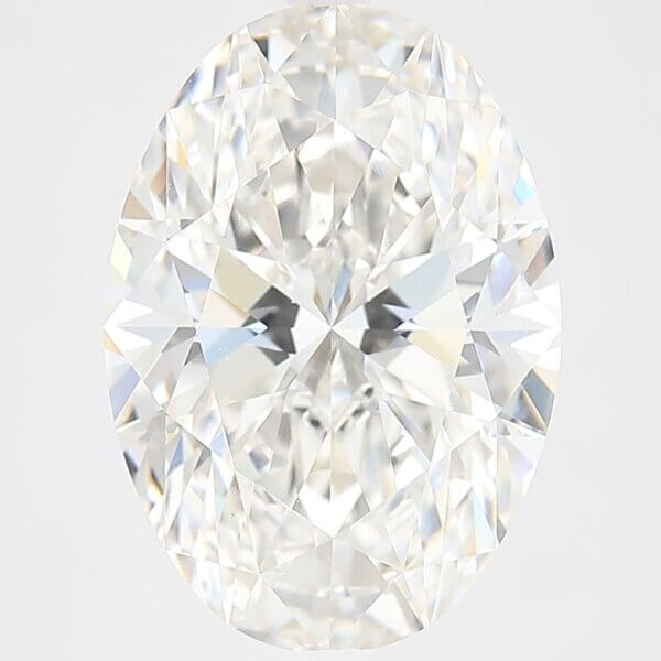 6.28 Carat Oval Lab-Grown Diamond