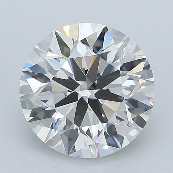 2.7 Carat Round Brilliant Lab-Grown Diamond