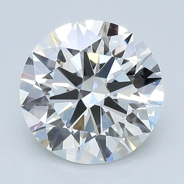 2.92 Carat Round Brilliant Lab-Grown Diamond