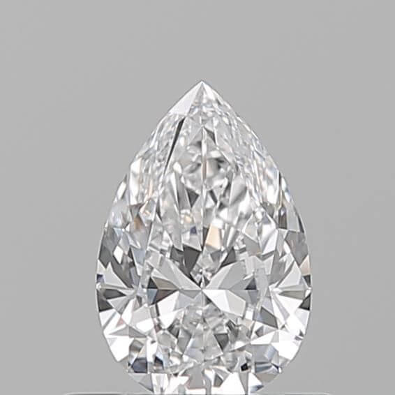 0.54 Carat Pear Natural Diamond