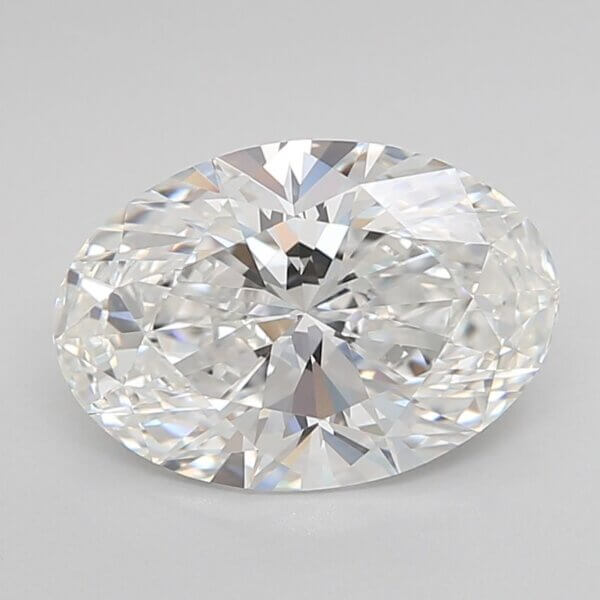 3.55 Carat Oval Lab-Grown Diamond