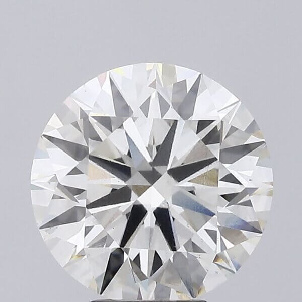6.39 Carat Round Brilliant Lab-Grown Diamond