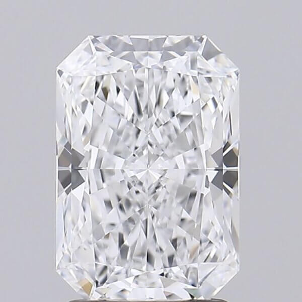 2.08 Carat Radiant Lab-Grown Diamond