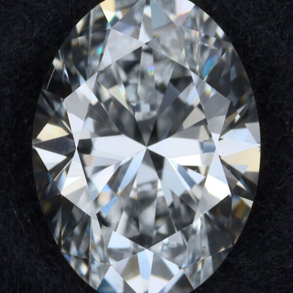 0.6 Carat Oval Lab-Grown Diamond