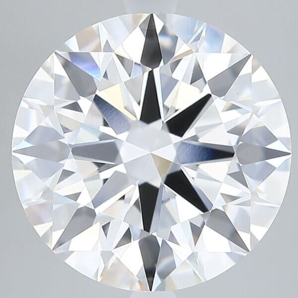 6.52 Carat Round Brilliant Lab-Grown Diamond