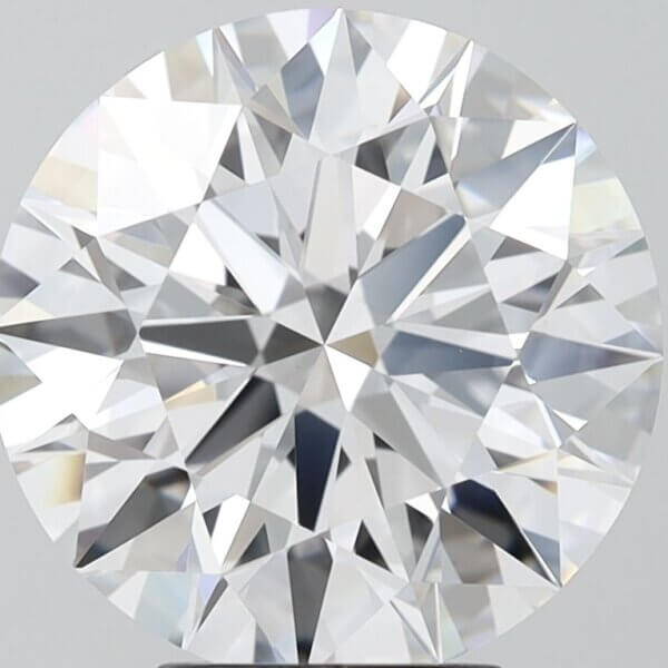 5.35 Carat Round Brilliant Lab-Grown Diamond
