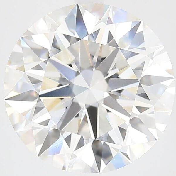 6.56 Carat Round Brilliant Lab-Grown Diamond