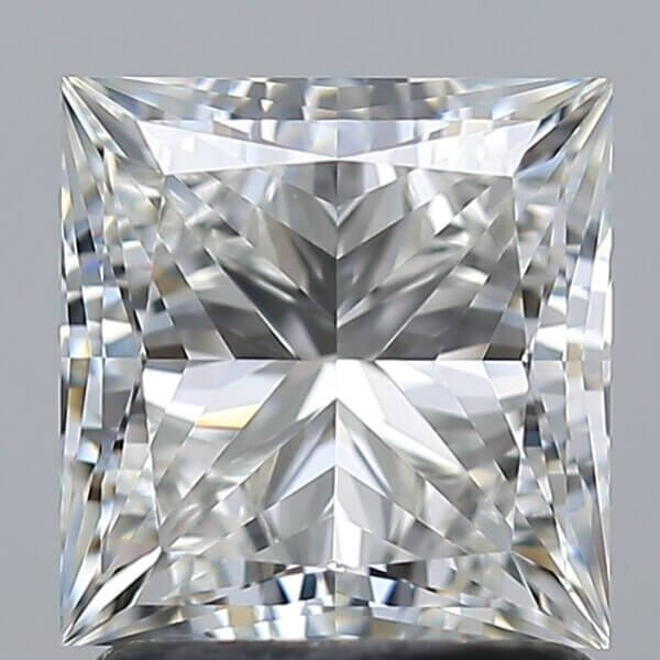 1.79 Carat Princess Cut Natural Diamond