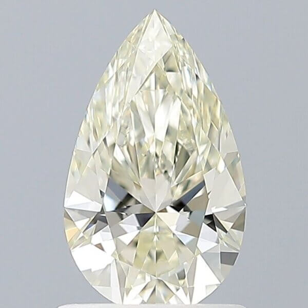 0.88 Carat Pear Natural Diamond