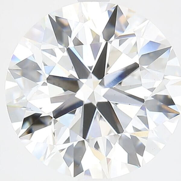 5.88 Carat Round Brilliant Lab-Grown Diamond