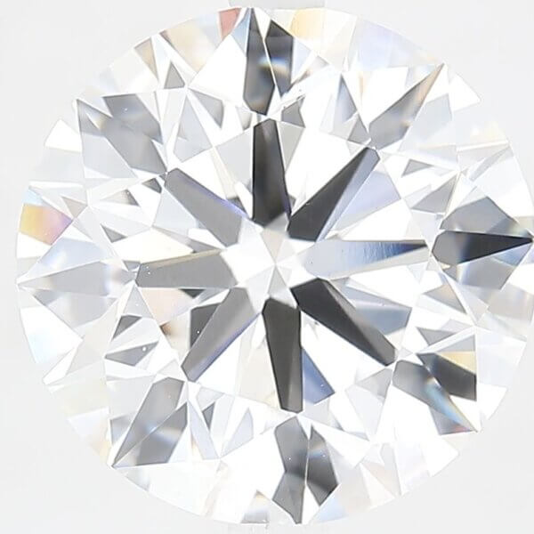 5.76 Carat Round Brilliant Lab-Grown Diamond