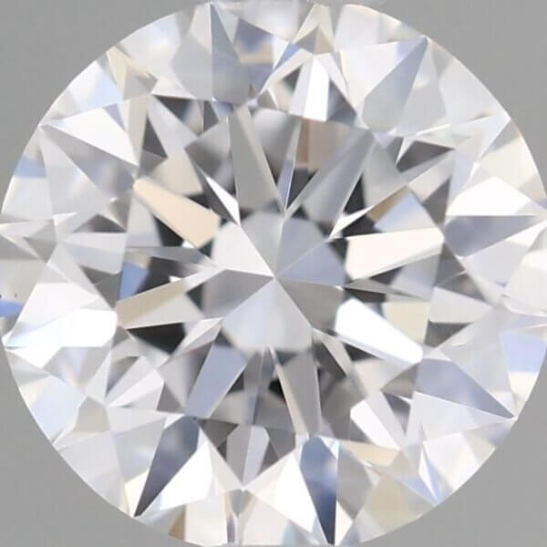 0.63 Carat Round Brilliant Lab-Grown Diamond