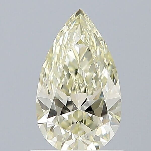 0.64 Carat Pear Natural Diamond