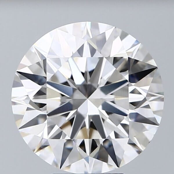 5.56 Carat Round Brilliant Lab-Grown Diamond