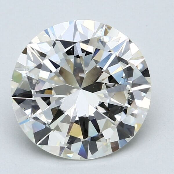 4.05 Carat Round Brilliant Natural Diamond