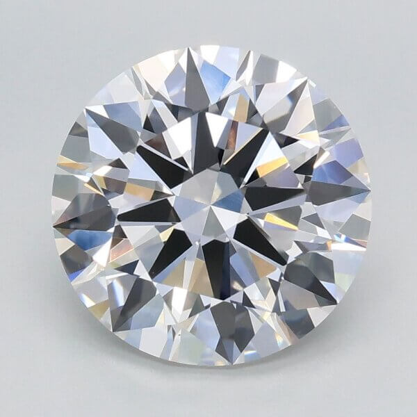 3.44 Carat Round Brilliant Lab-Grown Diamond