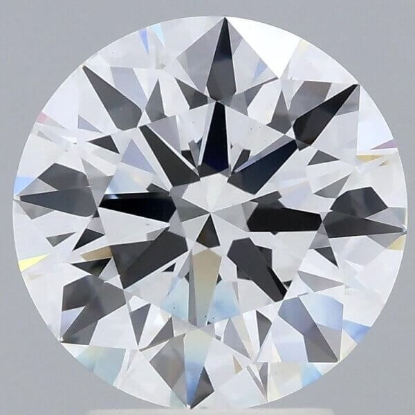 3.8 Carat Round Brilliant Lab-Grown Diamond