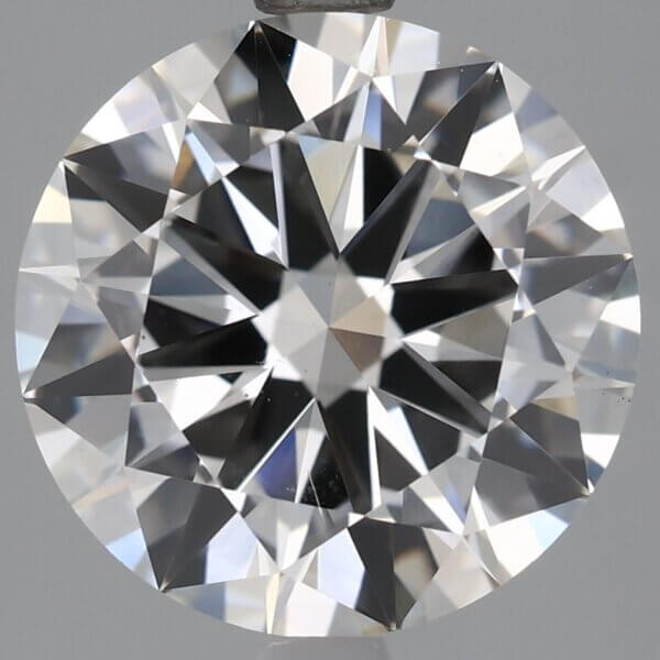 3.47 Carat Round Brilliant Lab-Grown Diamond