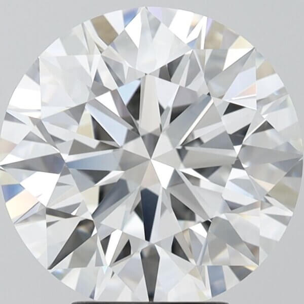 5.37 Carat Round Brilliant Lab-Grown Diamond