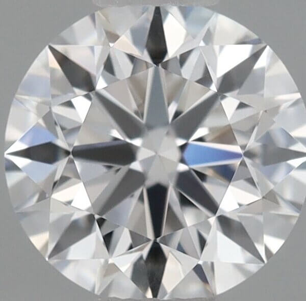 0.49 Carat Round Brilliant Natural Diamond