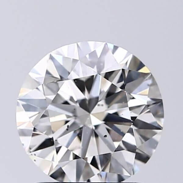 1.55 Carat Round Brilliant Natural Diamond