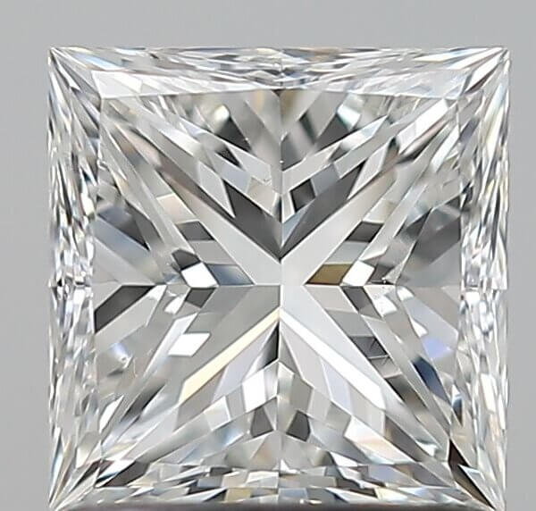 1.15 Carat Princess Cut Natural Diamond
